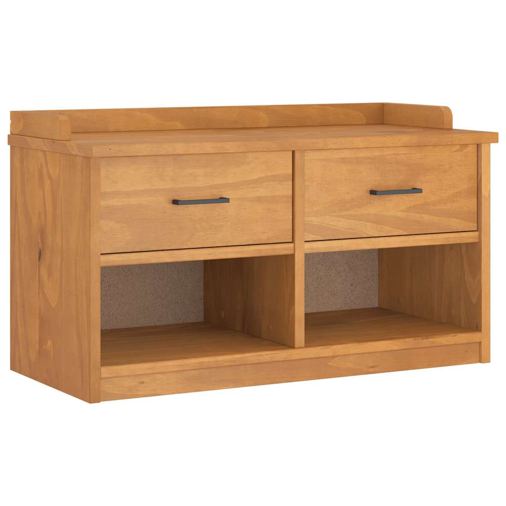 Flurbank SANDNES 87x40x50 cm Massivholz Kiefer